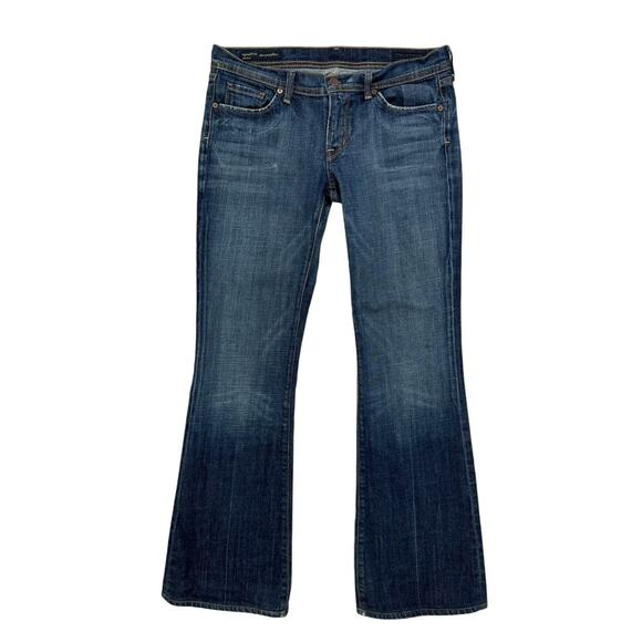 CITIZENS OF HUMANITY Ingrid Low Ride Flare Jeans Size 31 Womens #002-001 *READ* - Picture 1 of 12